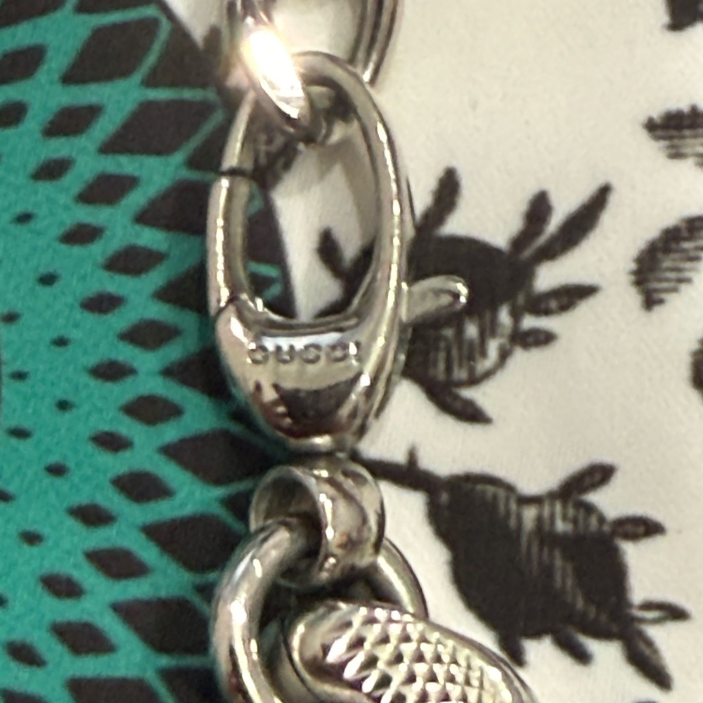 Gucci/Balenciaga Script Choker Necklace - Picture 3 of 10